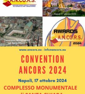 <h3>CONVENTION ANCORS: “LA SICUREZZA: MIGLIORIAMOLA INSIEME”</h3>