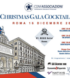 <h3>“CONFASSOCIAZIONI CHRISTMAS GALA COCKTAIL PARTY”</h3>